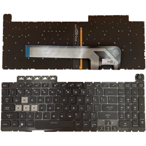 คีย์บอร์ดสำหรับแล็ปท็อปสำรองสีดำเราใหม่สำหรับ <span class=keywords><strong>ASUS</strong></span> <span class=keywords><strong>TUF</strong></span> FX506HC เกม FX506HCB <span class=keywords><strong>FX506HE</strong></span> FX506HEB อะไหล่โน๊ตบุ๊ค - Product Image 6
