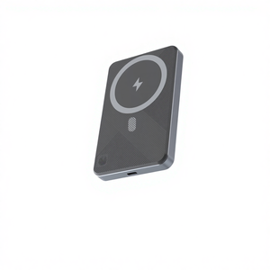 TKT 10000 мАч супер тонкое портативное зарядное устройство Беспроводная Быстрая Зарядка <span class=keywords><strong>Power</strong></span> <span class=keywords><strong>Bank</strong></span> для iPhone & TWS наушники из алюминиевого сплава материал - Product Image 1