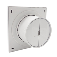 Ventilateur d'extraction d'air domestique en plastique pour cuisine, salle de bain et fenêtre, grossiste à Foshan