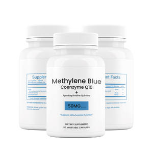 Oem Private Label Methyleenblues + Pqq & Coq10 <span class=keywords><strong>Capsules</strong></span> Hersenondersteuning, Energieboost, Gezondheid Van Het Hart - Product Image 1