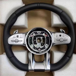 พวงมาลัยคาร์บอนไฟเบอร์ <span class=keywords><strong>AMG</strong></span> GLE พร้อมปุ่มแตร สำหรับ Mercedes Benz W176 <span class=keywords><strong>AMG</strong></span> GT W166 จัดส่งรวดเร็ว - Product Image 6