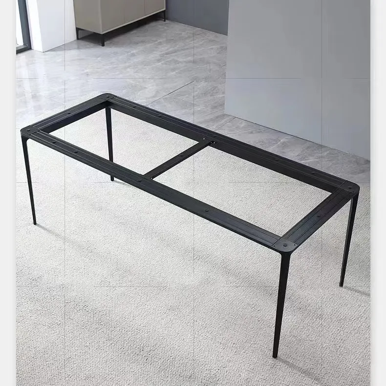 Base de mesa de aço inoxidável dourada base de mesa de centro base de mesa de aço inoxidável base de mesa oval