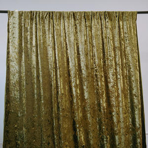 Высококачественная велюровая драпура 5 футов 20 футов для дня рождения, свадьбы, банкетов, театральных мероприятий-красный бордовый бархатный тканевый занавес - Product Image 6