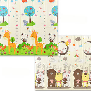 Grand tapis de jeu pliable et imperméable pour bébé en <span class=keywords><strong>mousse</strong></span> écologique et non toxique à double face tapis de jeu pliable et coloré pour bébé - Product Image 4