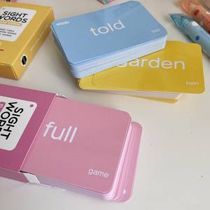 Фабрика флэш-карты Abc оптовая продажа Образовательные Детские Обучающие карты - Product Image 1