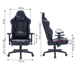 <span class=keywords><strong>Fauteuil</strong></span> de jeu en cuir pour ordinateur de qualité inférieure Rgb Led Gamming <span class=keywords><strong>Fauteuil</strong></span> inclinable Silla <span class=keywords><strong>Gamer</strong></span> Chaise de jeu bon marché - Product Image 3