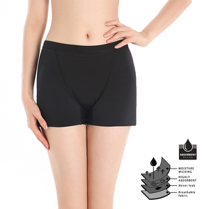 Pantalones cortos Almohadillas menstruales Bolsillo Período sostenible <span class=keywords><strong>Bragas</strong></span> para mujeres - Product Image 2