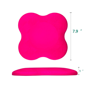 ชุด2แผ่นรองเข่าสำหรับผู้หญิง,แผ่นรองเข่าเล่นโยคะกันลื่น - Product Image 2