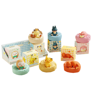 2024 nuevo producto <span class=keywords><strong>de</strong></span> alta calidad 6 estilos serie <span class=keywords><strong>de</strong></span> tiempo libre posición <span class=keywords><strong>de</strong></span> dormir Pika Mystery Blind Box Pocket <span class=keywords><strong>Monster</strong></span> figura <span class=keywords><strong>de</strong></span> Anime - Product Image 1
