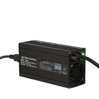 Chargeurs de batteries au lithium Lifepo4 Li-ion 72v 84v pour vélos électriques, scooters, voiturettes de golf 3a 4a 5a 6a 8a 10amp 12a 15a 20a