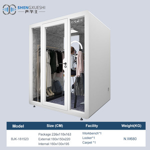 Đáng tin cậy chất lượng bền yên tâm âm thanh bằng chứng phòng trống phương tiện truyền thông phòng âm thanh cách âm Tấm vỏ cho phòng - Product Image 3