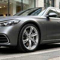 Jantes forgées directionnelles haute performance 17-24 pouces en alliage d'aluminium 6061-T6, finition argent brossé, pour voitures de luxe et de course
