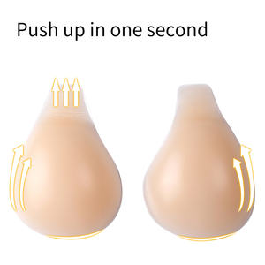 Grand <span class=keywords><strong>soutien</strong></span>-<span class=keywords><strong>gorge</strong></span> <span class=keywords><strong>invisible</strong></span> à seins en silicone <span class=keywords><strong>soutien</strong></span>-<span class=keywords><strong>gorge</strong></span> push up sans bretelles et dos nu lingerie pour femmes couvre-mamelons grande taille pour femmes - Product Image 3