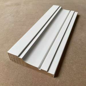 Plinthe blanche pré-peinte en gesso, prête à la peinture – Offre spéciale - Product Image 3