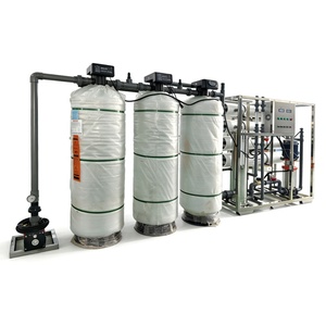Machine de traitement des eaux souterraines de rivière 4000L/h, systèmes de pompage par osmose inverse RO, UV, ozone, certifiée CE, fonctionnement automatique 24h/24 - Product Image 3