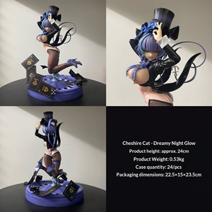 Figurine d'action en PVC GK de l'Anime Cheshire Cat Brilliant Night Dream Dimension Limited, modèle magnifique, jouet tendance, décoration - Product Image 5