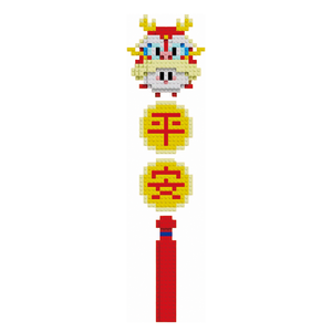 Nouveau Design bricolage 6mm 8mm Pixel briques dessin animé jouet créatif apprentissage cadeaux <span class=keywords><strong>chinois</strong></span> Type en vrac - Product Image 5