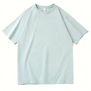 T-shirts unisexes noirs léopard personnalisés pour hommes, coupe oversize, style streetwear, en coton, pour hommes - Product Image 2