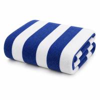 Premium Cotton Striped Beach Towel - Extra Large Cabana Stripe Bath Towels, Super Absorbent Quick Dry Yarn-dyed Towel for Beach