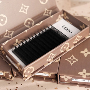 Sản Phẩm Nối Mi Giả Tự Nhiên 18Mm Quyến Rũ Theo Yêu Cầu Màu Đen Mờ PBT - Product Image 5