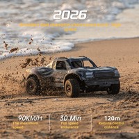 Hengqi HK1205 Voiture RC professionnelle sans balais à quatre roues motrices, haute vitesse, tout-terrain, modèle de course désertique 1:12 en résine