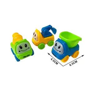 बच्चों के कैप्सूल खिलौनों के लिए पुल बैक इंजीनियरिंग वाहन कार