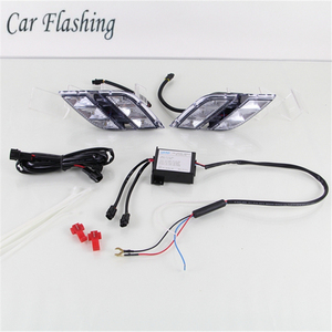 Phares antibrouillard à LED pour <span class=keywords><strong>Peugeot</strong></span> 301, 1 jeu, phare de conduite, style voiture, <span class=keywords><strong>DRL</strong></span>, 2014, 2015 - Product Image 2