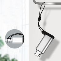 Convertidor Cantell tipo C hembra a Micro USB macho OTG para adaptador de datos de cargador Xiaomi