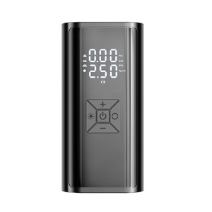 Bomba de aire inalámbrica multifunción para automóviles Banco de energía inteligente con pantalla digital y material ABS con luz de advertencia - Product Image 6