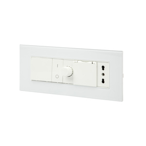 Tipo ue italia tipo pannello in vetro personalizzato USB A + <span class=keywords><strong>C</strong></span> porta caricabatterie Dimmer <span class=keywords><strong>Switch</strong></span> 4 5 6 7 Gang interruttori elettrici e presa - Product Image 2