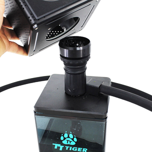 Smart <strong>Electronic</strong> Heating <strong>Hookah</strong> with Temperature-controlled Acrylic Mouthpiece Heats up Quickly <strong>Shisha</strong> - Product Image 3