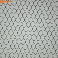 Filet de remplissage pour balustrade de balcon en maille de câble métallique flexible en acier inoxydable durable avec embouts