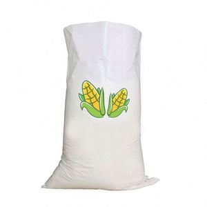 Sac tissé en polypropylène personnalisable avec taille et impression pour l'utilisation de l'alimentation animale, du ciment, des engrais, de la farine, modèle de sac tissé en PP - Product Image 6