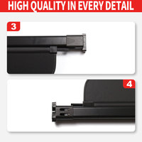 Housse de chargement rétractable OEM ODM pour accessoires de voiture Volvo XC60 2018 + rideaux de coffre arrière