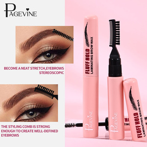 Gel coiffant pour <span class=keywords><strong>sourcils</strong></span> végétalien à double tête, au design unique de tête de brosse, enrichi en minéraux, effet sculptant et fixateur, crème de modelage pour <span class=keywords><strong>sourcils</strong></span> - Product Image 1