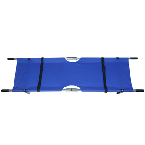 Groothandel Draagbare Aluminium Medische Opvouwbare Brancard Handmatige Stroombron Voor Ziekenhuis Nood & Klinieken Redding - Product Image 4