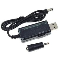 Câble élévateur BMAX USB vers DC 55/35mm pour routeur/modem FTTH, chargeur haute puissance réglable 5V vers 9V/12V