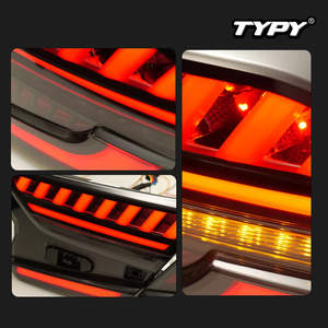 ไฟท้ายรถยนต์ LED รุ่นใหม่ สำหรับ Accord Gen 10 ปี 2018-2020 ชุดไฟท้ายพร้อมไฟ DRL ไฟเลี้ยวแบบ Sequential ไฟเบรก เลนส์สีแดง 100W - Product Image 5