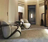 Luxuriöser Einzelsessel für Wohnzimmer, Esszimmer, Schlafzimmer, Hotel, Villa, Empfang, zum Großhandel