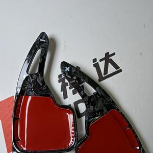 Estensione Leva del Cambio al Volante in Fibra di Carbonio Forgiata per BMW Serie 1 2 3 4 5 6 7 X1 X3 X4 X5 Nero Lucido - Product Image 4