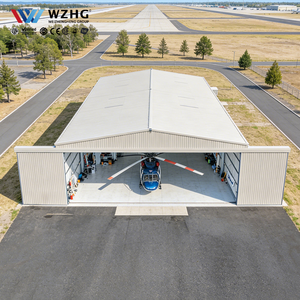 Taller de Aviación con Estructura de Acero Galvanizado a Precio Competitivo - Product Image 1