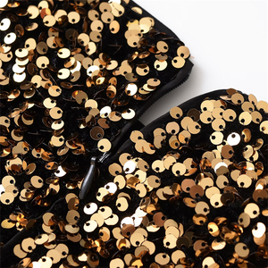 SHENZHU 2025 – Nuovo <span class=keywords><strong>abito</strong></span> estivo da donna semplice ed elegante con scollo rotondo, <span class=keywords><strong>maniche</strong></span> a tromba raglan <span class=keywords><strong>lunghe</strong></span> e <span class=keywords><strong>paillettes</strong></span> 1204941 - Product Image 5