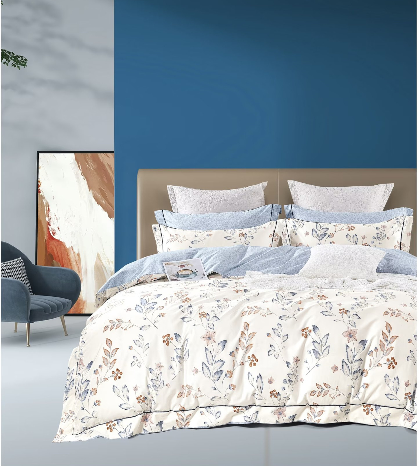Light blue Flowers 19