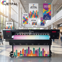 Impresora Eco Solvente Jetpal XP600/I3200 de 1.8m para Vinilo y Pancartas Flexibles con Funciones Automáticas Rentables y Cabezal de Impresión I3200