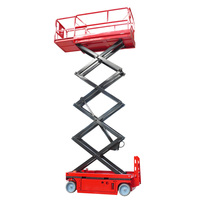 Plateforme élévatrice à ciseaux robuste, table de levage verticale, mécanisme de manutention de marchandises fixe pour entrepôt