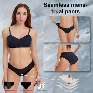 Mutandine Mestruali Riutilizzabili a 4 Strati Certificate OEKO-TEX per Donne, Impermeabili, Ecologiche e Traspiranti - Product Image 2