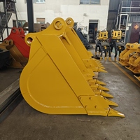 Bucket Batu Shansong SZ200 untuk Excavator 20 Ton, Backhoe, Wheel Loader & Skid Steer - Peralatan Konstruksi