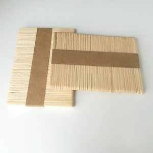 Usine Naturel Plat 150*18*1.6mm <span class=keywords><strong>Spatule</strong></span> À Crème Glacée Dépilatoire Rond Long Bâtons De Bois De Cire - Product Image 4