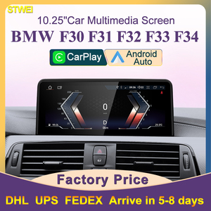 STWEI Autoradio multimédia GPS 4G Android 14 MTK8581 10,25 pouces avec Carplay pour <span class=keywords><strong>BMW</strong></span> F30 F31 F32 F33 EVO Radio AUTO Bluetooth - Product Image 2