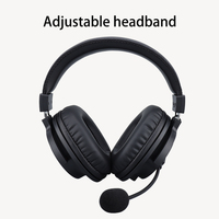 Casque de jeu filaire Audfine DH3400M avec microphone, basses puissantes, isolation du bruit pour PS4 PC Gaming